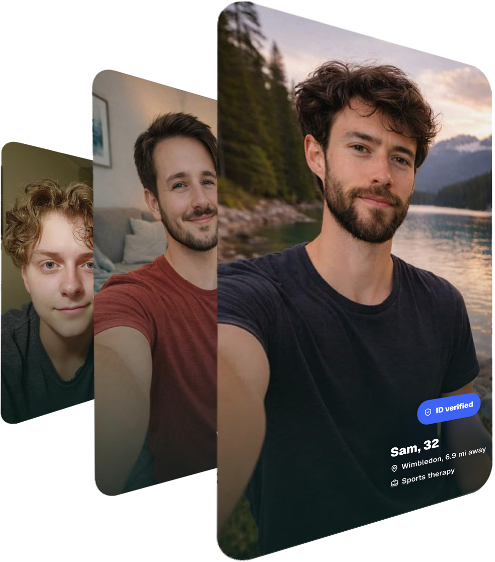 Prelude profile cards featuring Sam